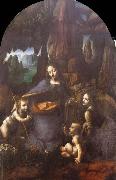 Leonardo  Da Vinci Madonna of the Rocks oil painting picture wholesale